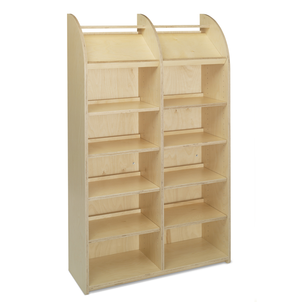 E21120 - single-sided with 12 shelves (10 adjustable)