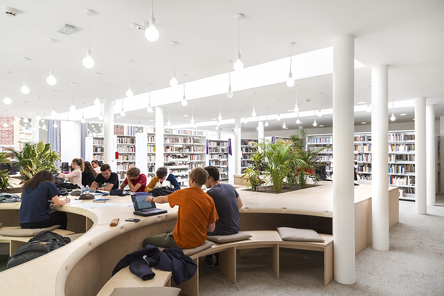 Saint-Quentin Public Library, France