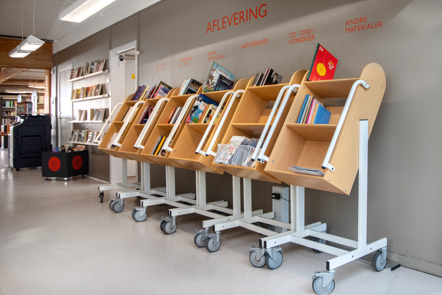 Ergoline Book Trolley