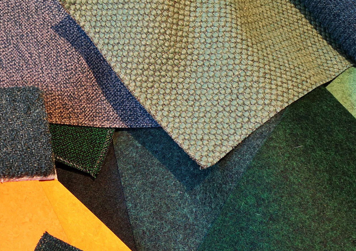 Colours and textures