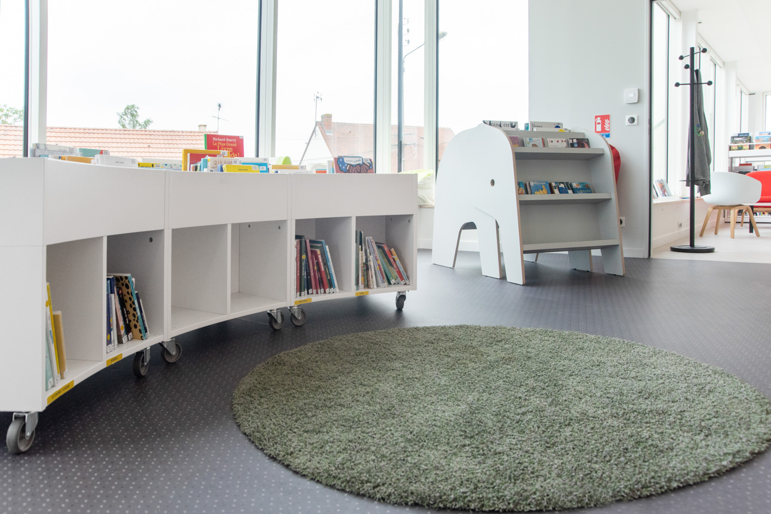 Angerville Public Library, France